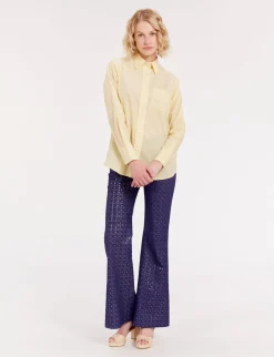 Online Ines de la Fressange Paris Maureen yellow shirt