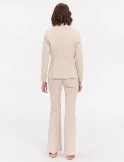 Outlet Ines de la Fressange Paris Maurice ecru striped jacket