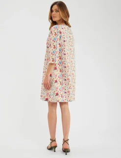 Flash Sale Ines de la Fressange Paris Megan dress with embroidery
