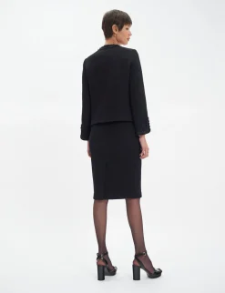 Online Ines de la Fressange Paris Misia jacket in black wool
