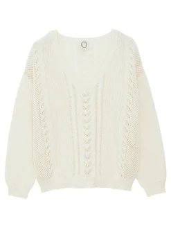 Online Ines de la Fressange Paris Natanya ecru jumper