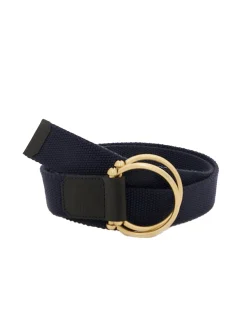 Best Ines de la Fressange Paris Navy blue Germaine belt