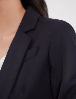 Best Sale Ines de la Fressange Paris Nicoletta navy blue jacket ALREADY ONLINE