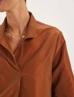 Cheap Ines de la Fressange Paris Noa rust top