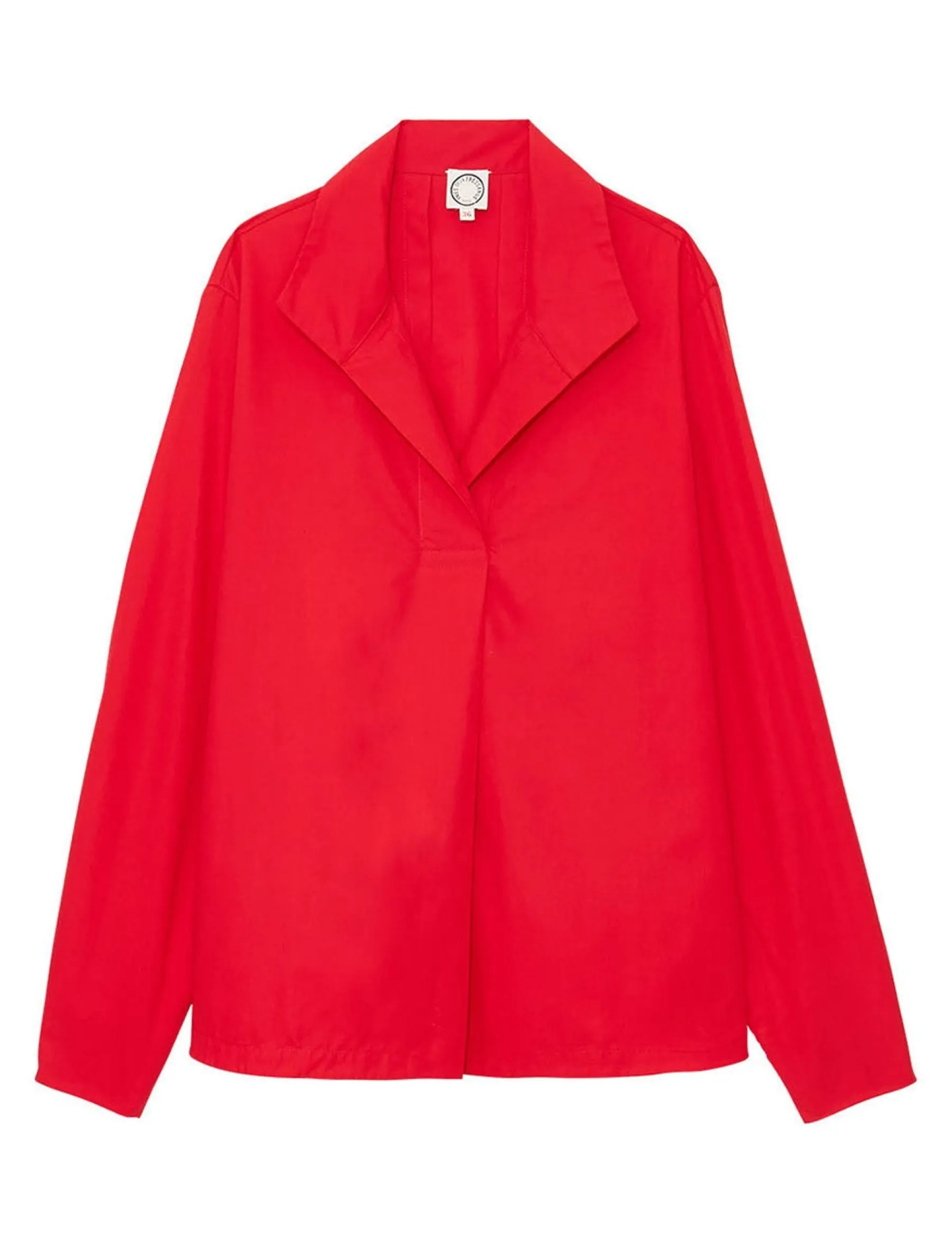 Fashion Ines de la Fressange Paris Noa top red