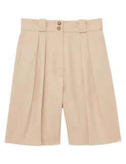 Discount Ines de la Fressange Paris Odette beige shorts