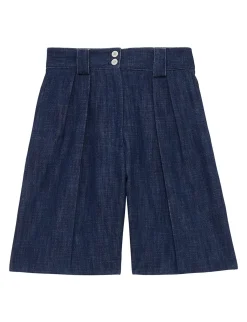 Outlet Ines de la Fressange Paris Odette cotton shorts