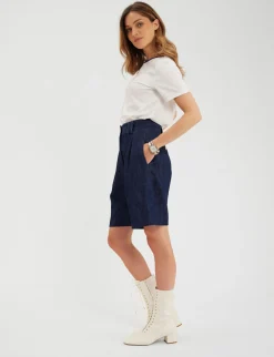 Outlet Ines de la Fressange Paris Odette cotton shorts