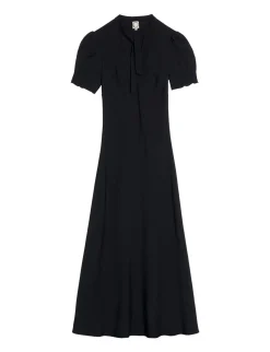 Clearance Ines de la Fressange Paris old ref Black cherry dress