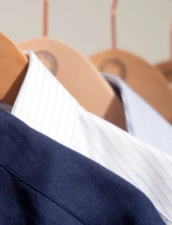 Store Ines de la Fressange Paris Olivier blue and white striped shirt