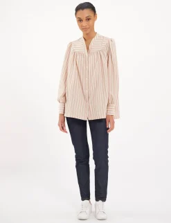 Shop Ines de la Fressange Paris Ornella striped blouse