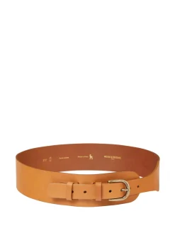 Outlet Ines de la Fressange Paris Paulette camel belt