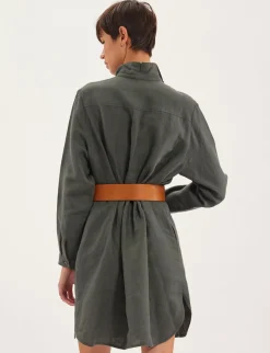 Best Ines de la Fressange Paris Paulette camel belt already online