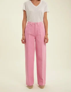 Best Sale Ines de la Fressange Paris Pink Mara jeans x Notify