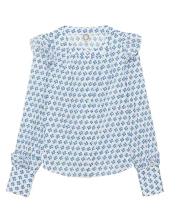 New Ines de la Fressange Paris Printed Laure top