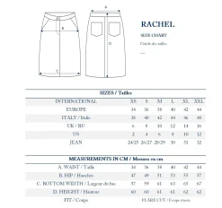 Hot Ines de la Fressange Paris Rachel blue skirt