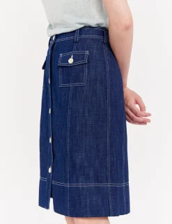 Clearance Ines de la Fressange Paris Rachel denim skirt