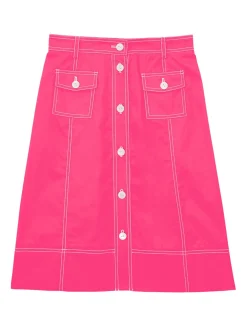 Hot Ines de la Fressange Paris Rachel pink skirt