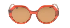 Outlet Ines de la Fressange Paris Red marbled Ornella sunglasses