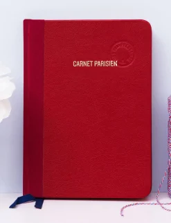 Cheap Ines de la Fressange Paris Red Parisian notebook