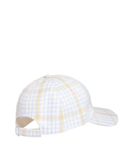 Clearance Ines de la Fressange Paris Roma checkered cap