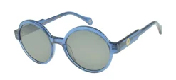 Online Ines de la Fressange Paris Scarlett crystal blue sunglasses
