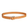 Clearance Ines de la Fressange Paris Sidonie natural leather belt