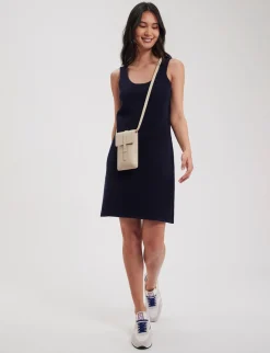 New Ines de la Fressange Paris Smartphone bag Léonore sand