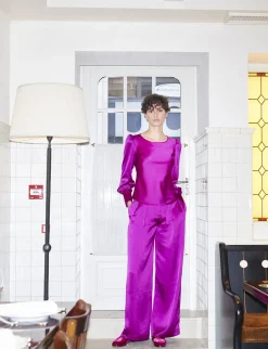 Flash Sale Ines de la Fressange Paris Theola pink top