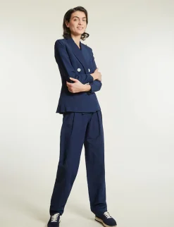 Outlet Ines de la Fressange Paris Tracy espadrilles navy blue trainers