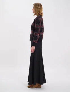 Cheap Ines de la Fressange Paris Ulysse black jacquard jumper