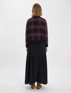 Cheap Ines de la Fressange Paris Ulysse black jacquard jumper