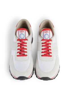 Cheap Ines de la Fressange Paris Unisex ecru UZS x Ines trainers