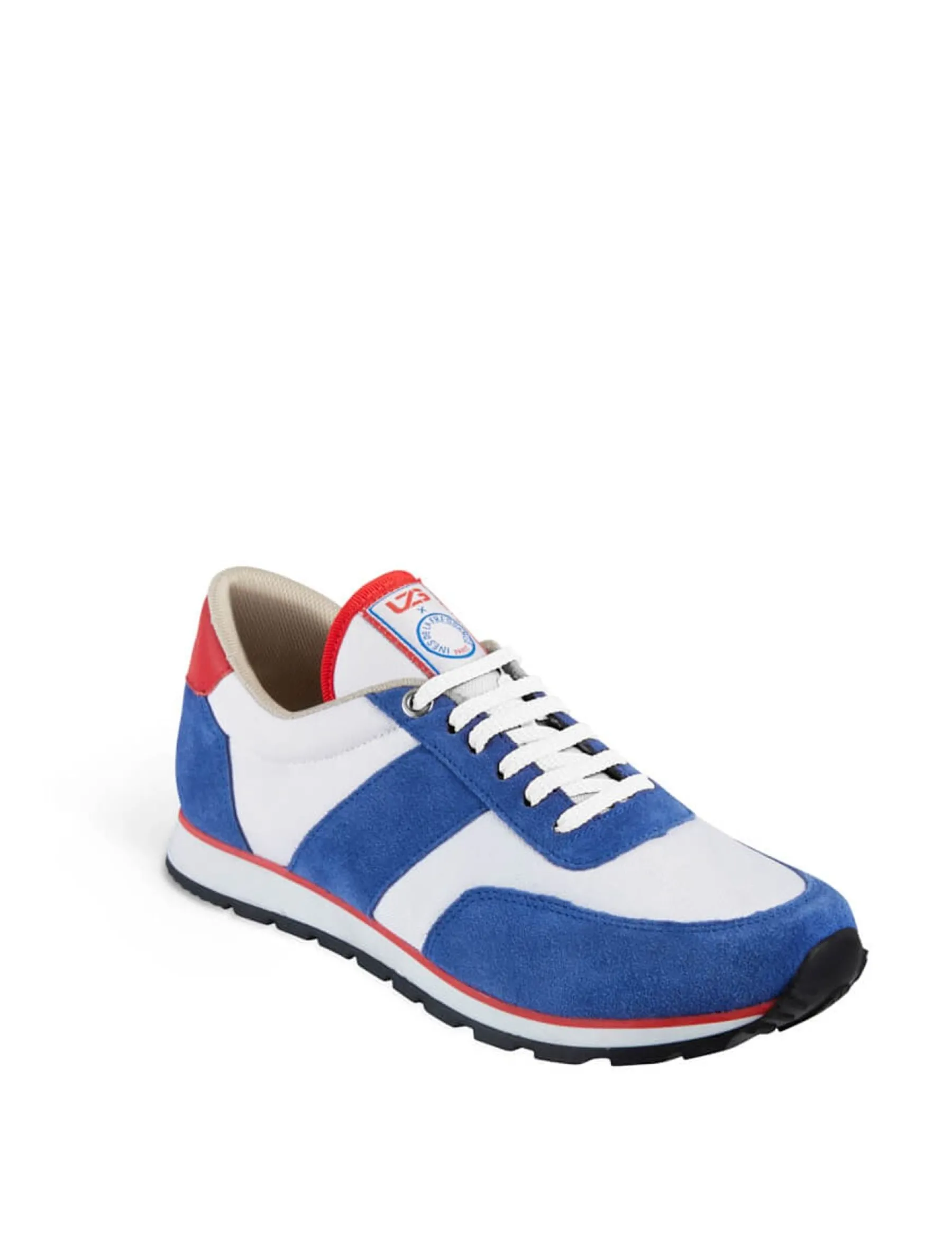 Shop Ines de la Fressange Paris UZS x Ines Unisex blue trainers