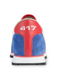 Shop Ines de la Fressange Paris UZS x Ines Unisex blue trainers