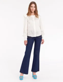 Cheap Ines de la Fressange Paris White Laure top