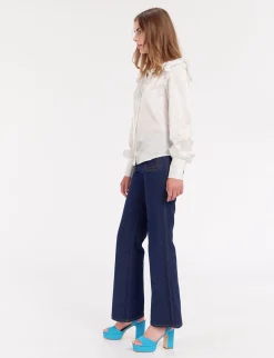 Cheap Ines de la Fressange Paris White Laure top