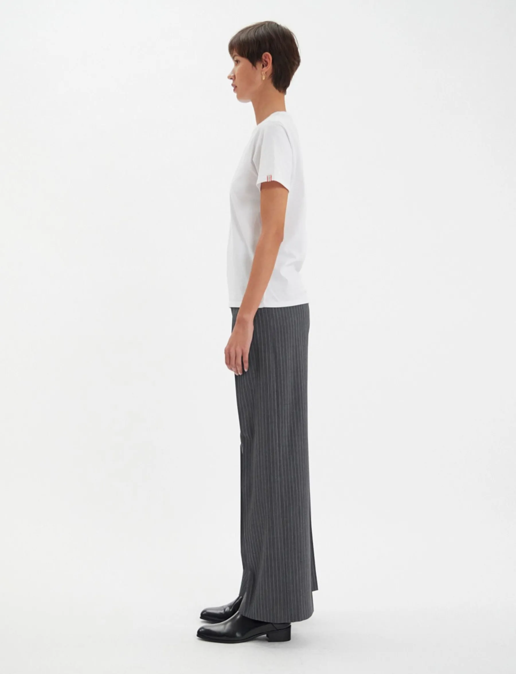 Fashion Ines de la Fressange Paris White Oscar T-shirt