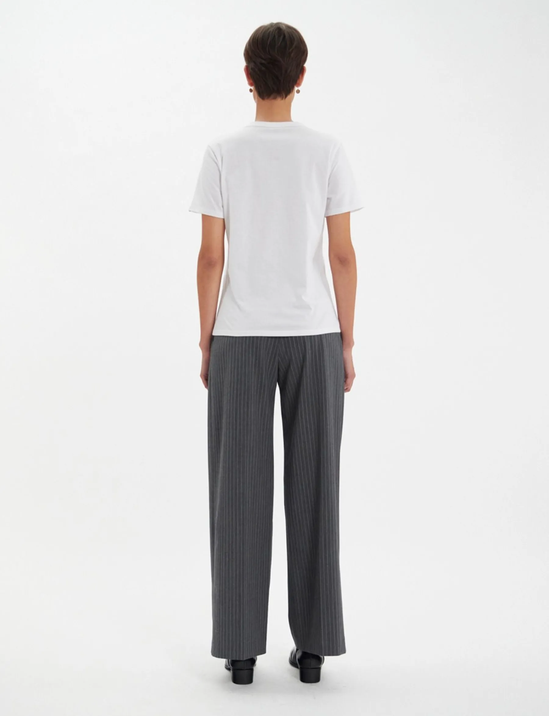 Fashion Ines de la Fressange Paris White Oscar T-shirt