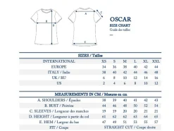 Fashion Ines de la Fressange Paris White Oscar T-shirt