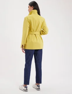 Best Ines de la Fressange Paris Yellow Romaric coat