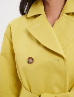 Best Ines de la Fressange Paris Yellow Romaric coat