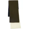Hot Ines de la Fressange Paris Ysée scarf in wool, navy, khaki and ecru